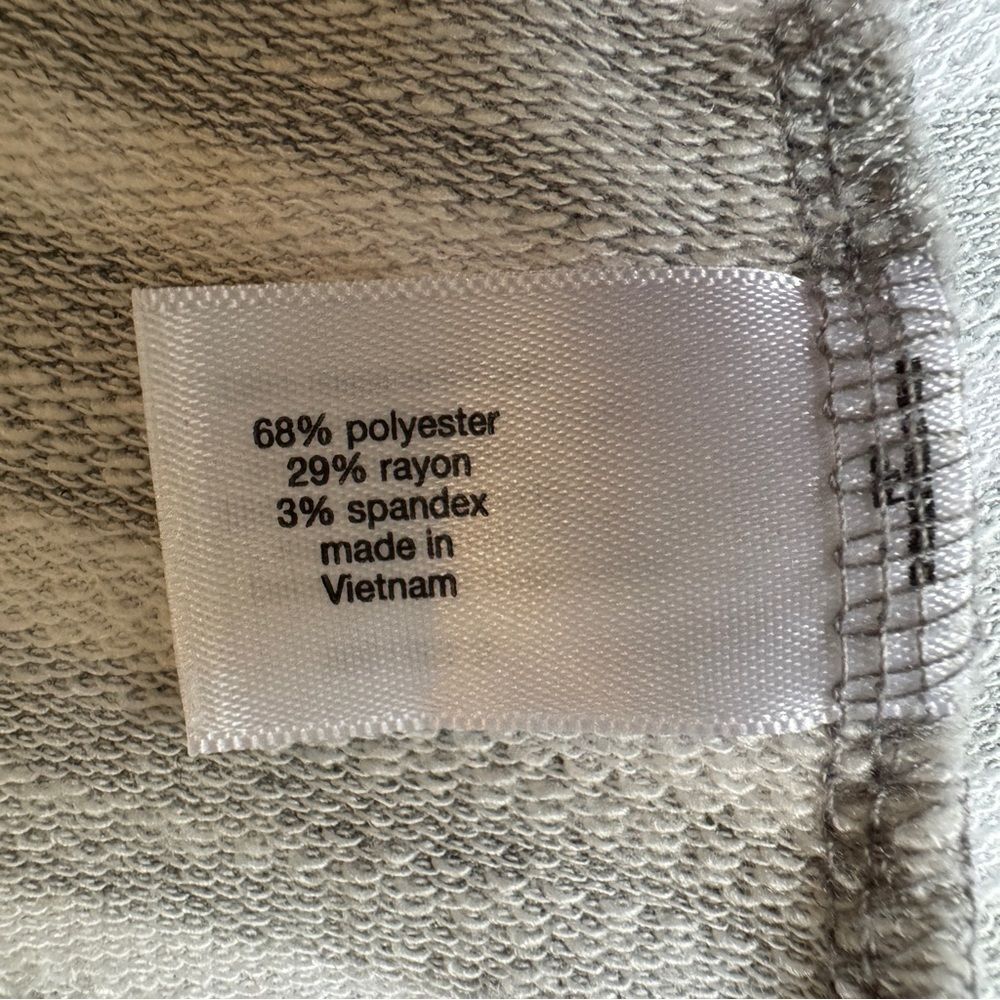 LANE BRYANT Size 18-20 Striped Gray White Casual Ruffle sleeves Shirt Dress - Picture 8 of 9